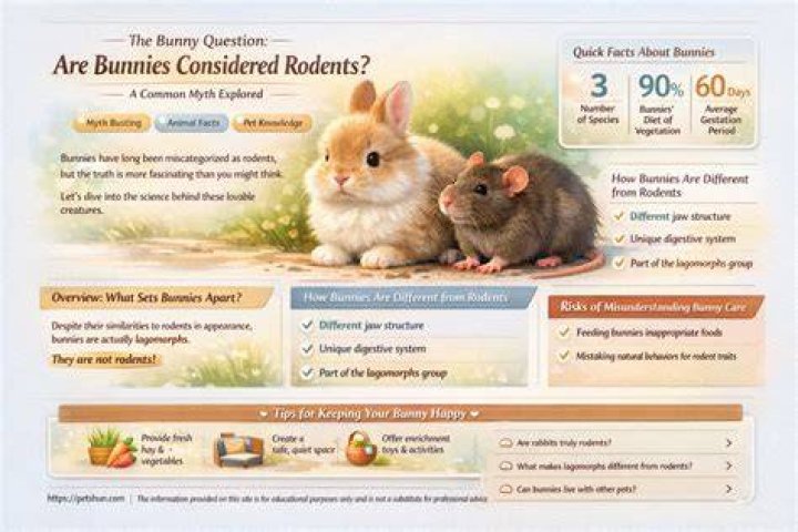 Are bunnies considered rodents?