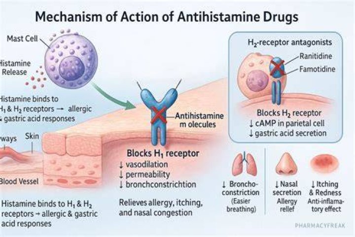 Do antihistamines weaken immune system?