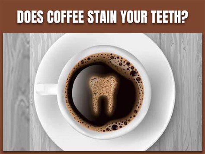 Does coffee stain go away?