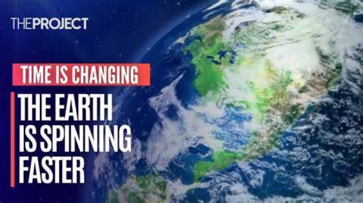 Has earth started rotating faster?