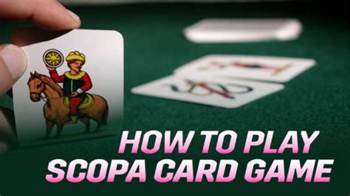 How are scopa points calculated?