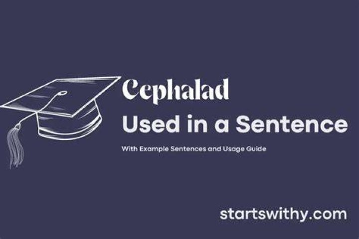 How to use cephalad in sentence?