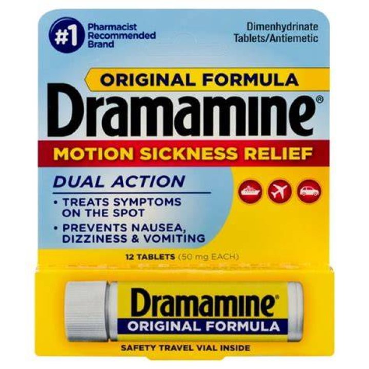 Is dramamine good for seasickness?