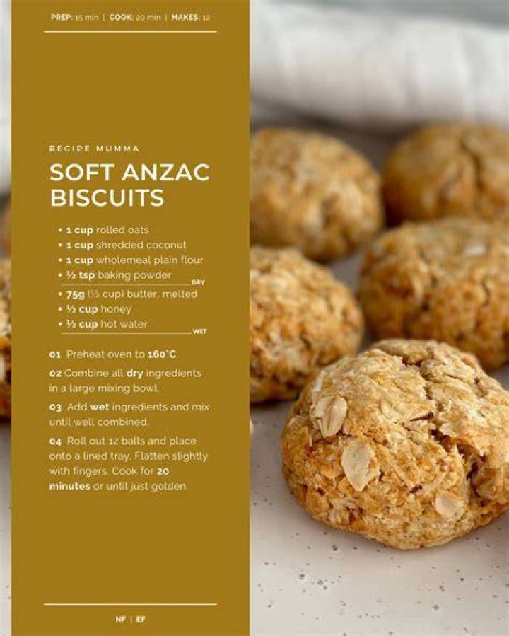 Should anzac biscuits be hard or soft?
