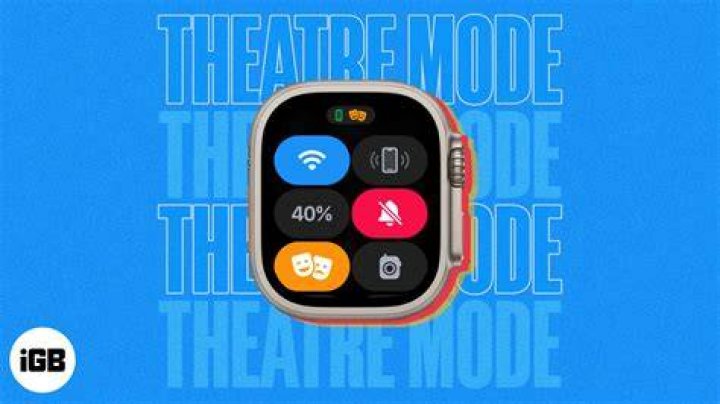 What does theater mode do?