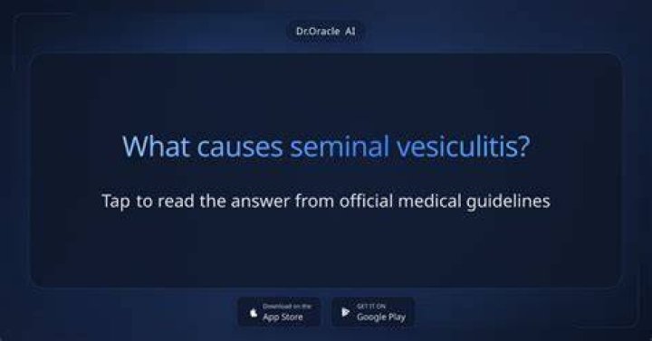 What is a vesiculitis in medical terms?