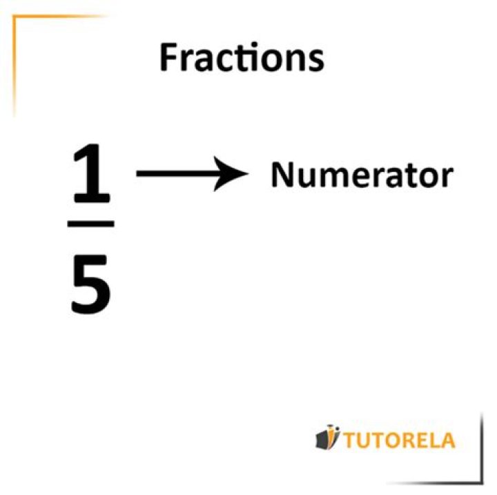 What numerator is less than 1?