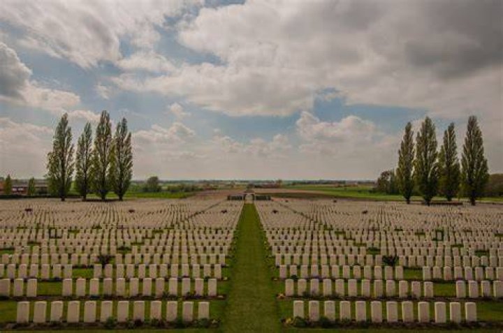 Where flanders fields located?
