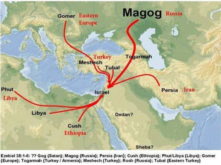 Where is gog and magog?