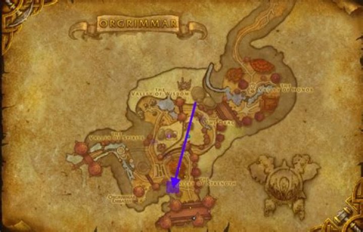 Where is heirloom vendor in orgrimmar?