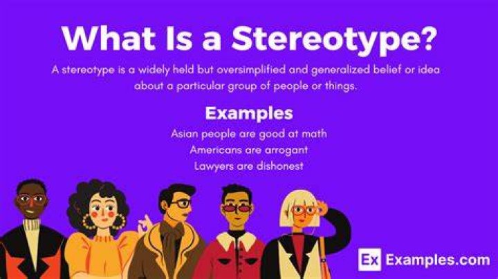 Which character is stereotyped?