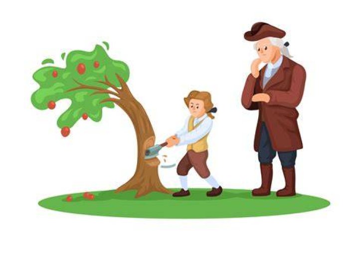 Who chop down the cherry tree?
