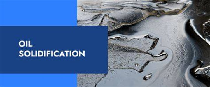 Why does oil solidify when cooled?